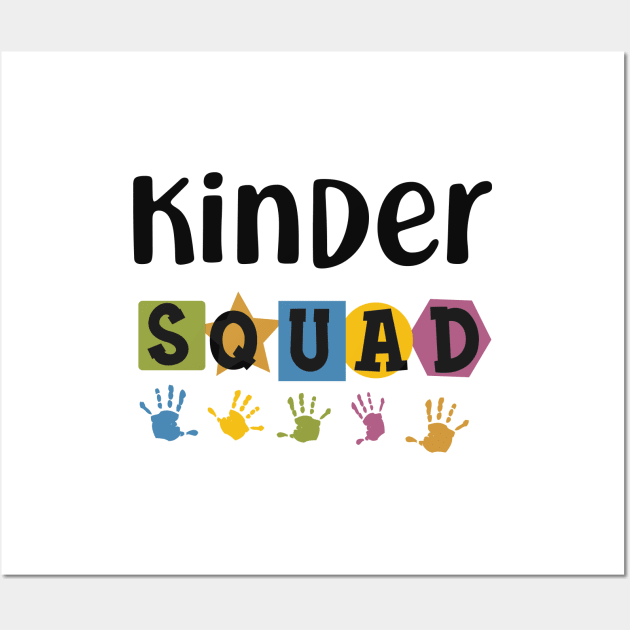 Kinder Squad Wall Art by KC Happy Shop